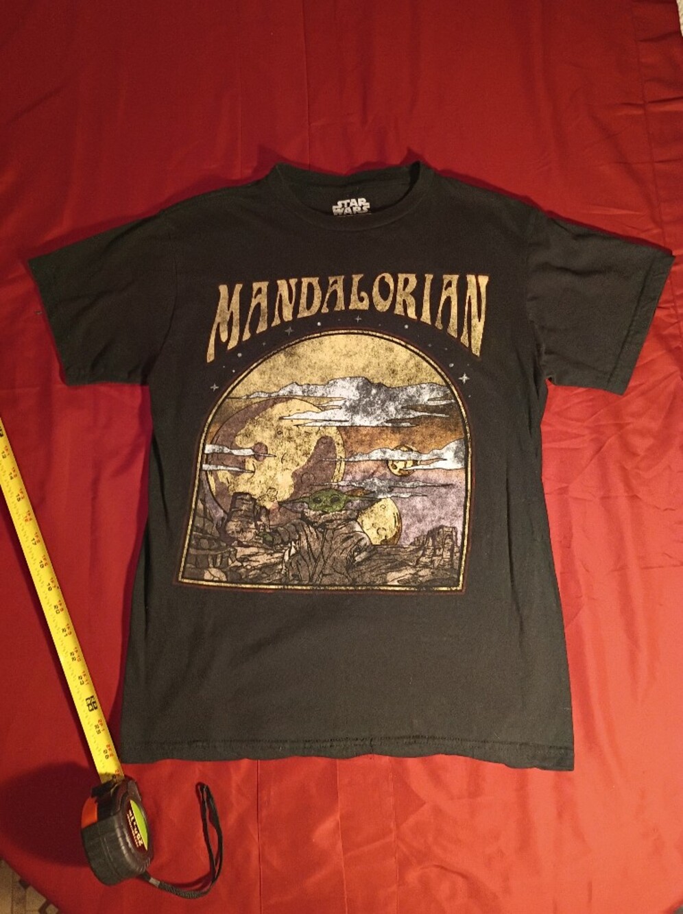Mandalorian Graphic Black T-Shirt
